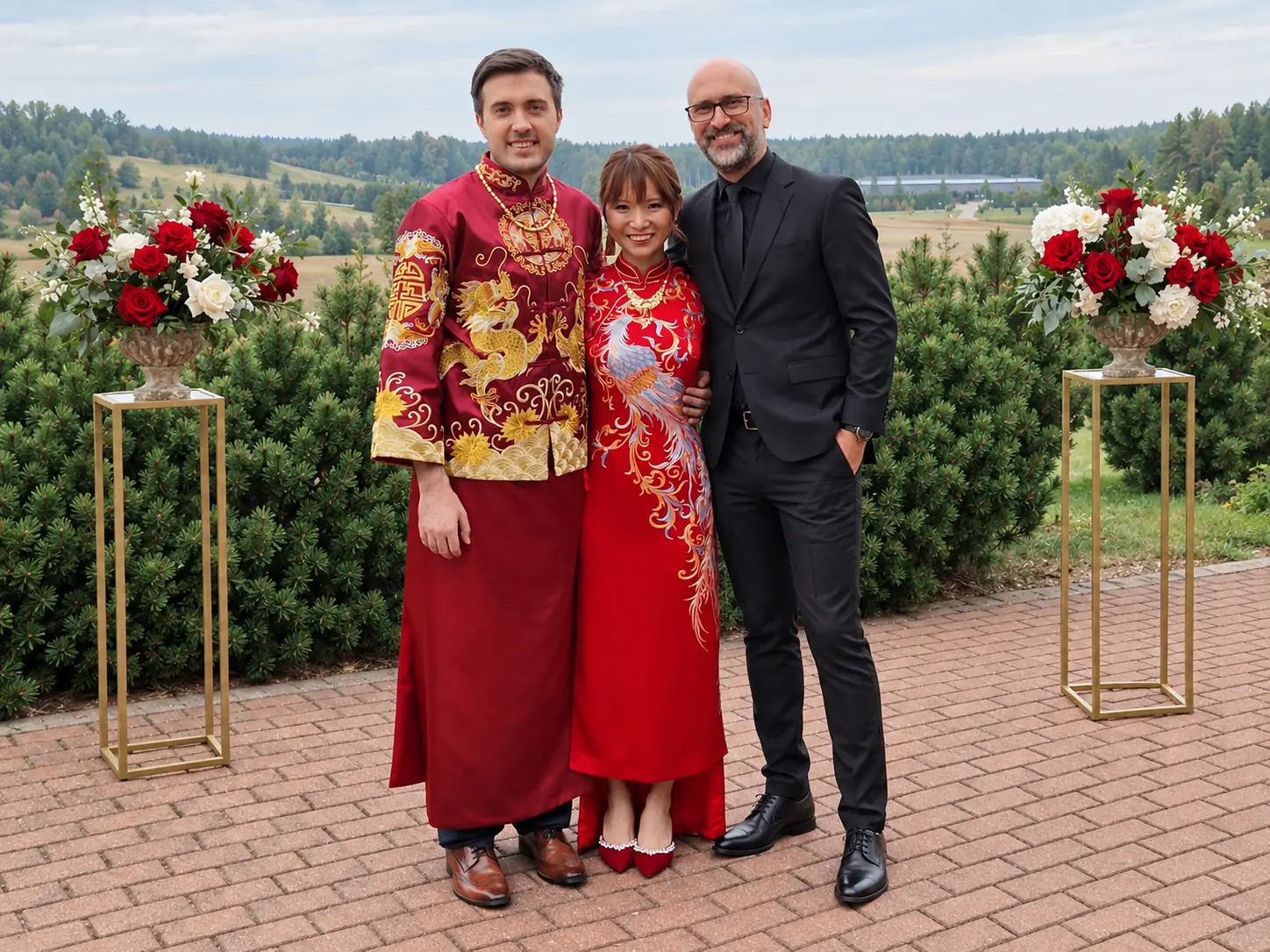 An event abroad by the sea
